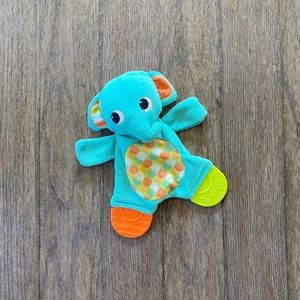 4/$20 Bright Starts Elephant Teething Crinkle Baby Toy